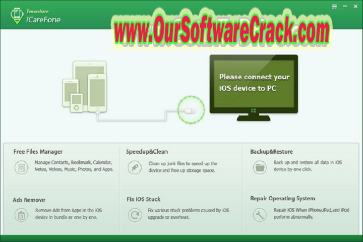 Tenorshare iCareFone 8.6.5.14 PC Software with patch