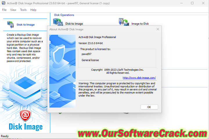 Active Disk Image Professional 23.0.0 PC Software with crack