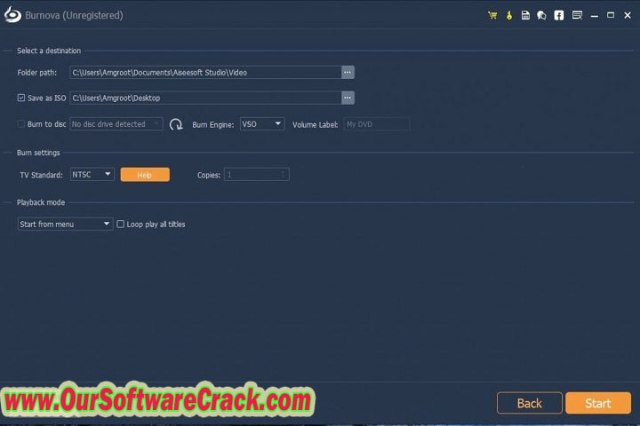 Aiseesoft Burnova 1.5.6 PC Software with crack