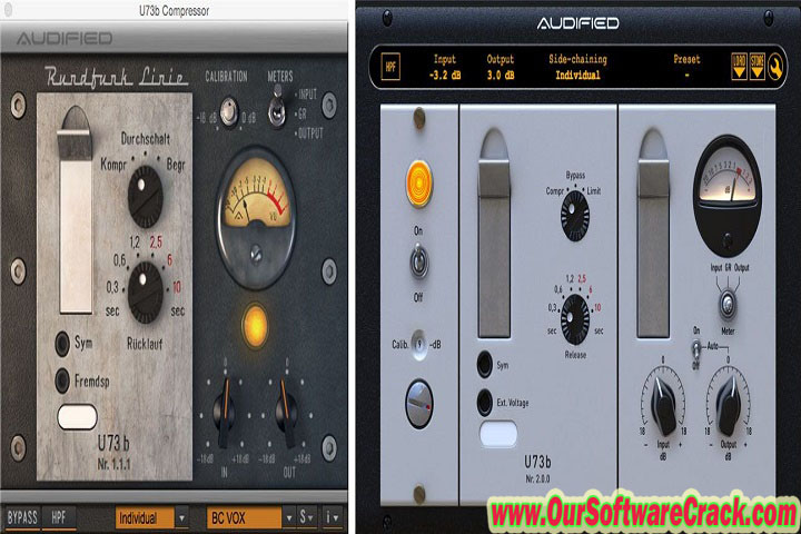 Audified U73b Compressor 3.1.1 PC Software with keygen