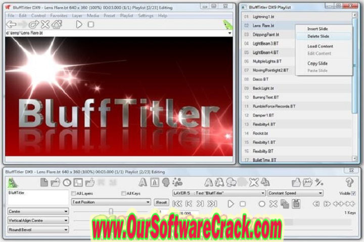BluffTitler 16.1 PC Software with crack