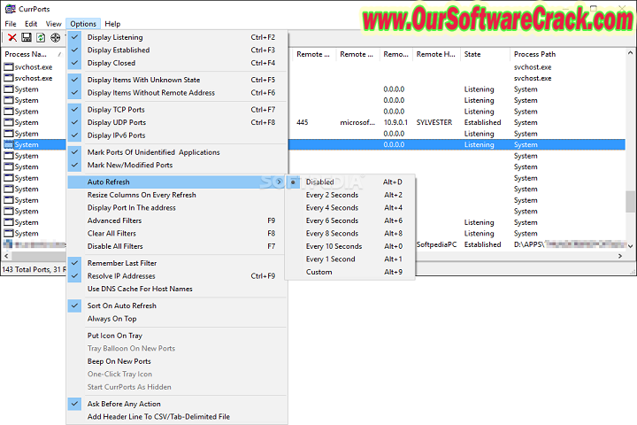 CurrPorts 11.07 PC Software with keygen