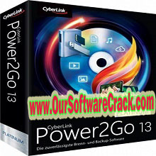 Cyber Link Power2Go Platinum 13.0.5318.0 PC Software