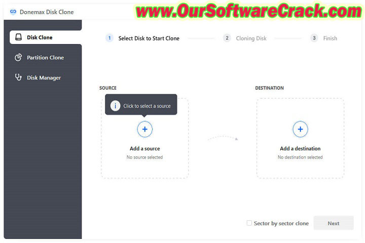 Donemax Disk Clone Enterprise 2.1 PC Software with keygen