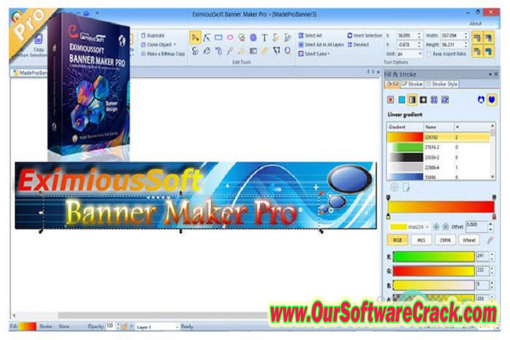 Eximious Soft Banner Maker Pro 3.97 PC Software with patch