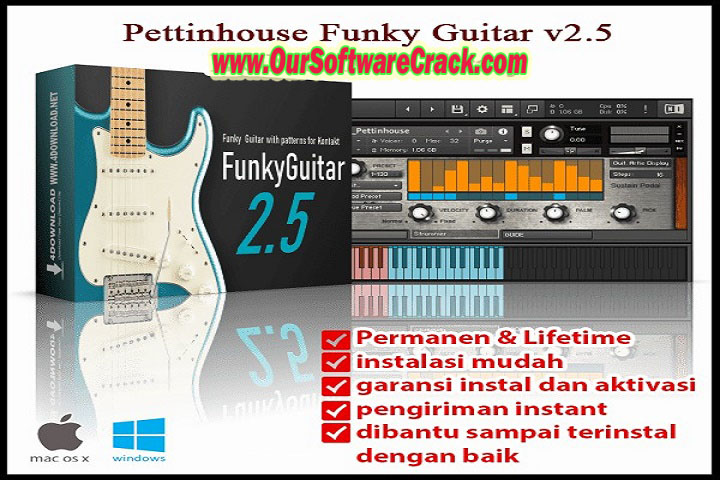 Funky Guitar v2.5 PC Software with crack
