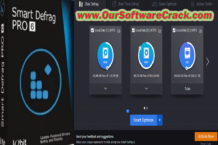 IObit Smart Defrag Pro 9.2.0.323 PC Software with keygen