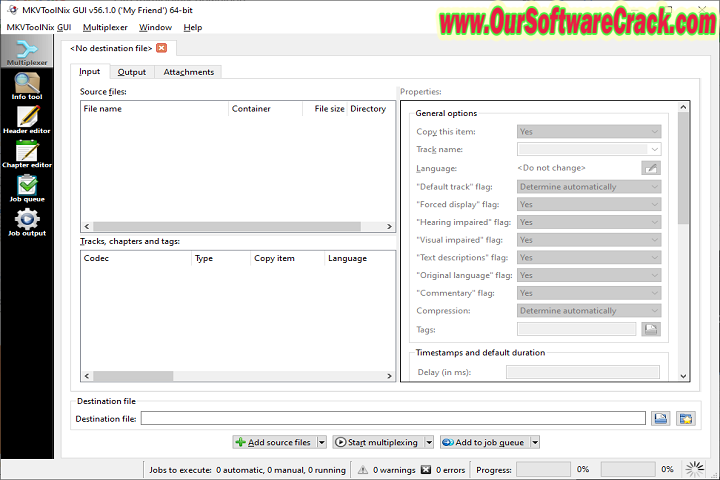 MKV Tool Nix 73.0.0 PC Software with crack