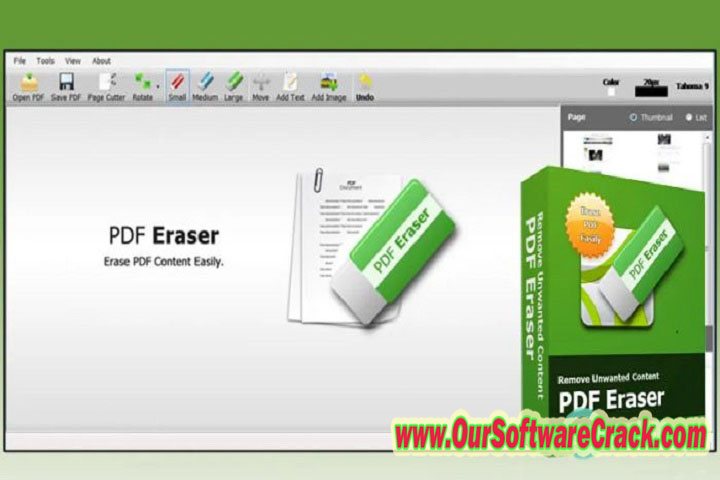 PDF Eraser Pro 1.9.9 PC Software with crack