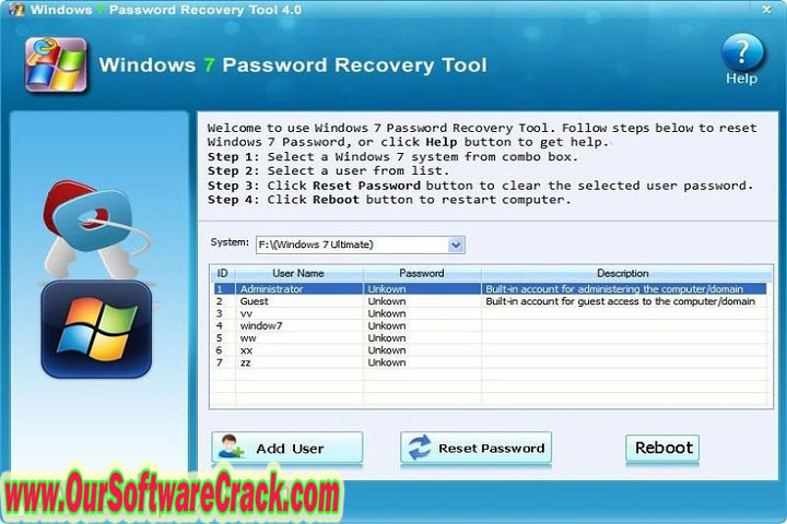 Pass cape Windows Password Recovery 15.2.1.1399 PC Software with keygen