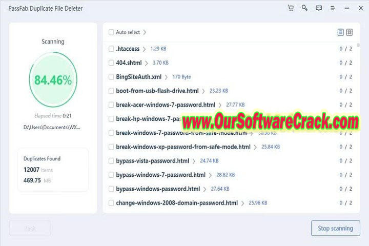 Pass Fab Duplicate File Deleter 2.5.1.14 PC Software with crack