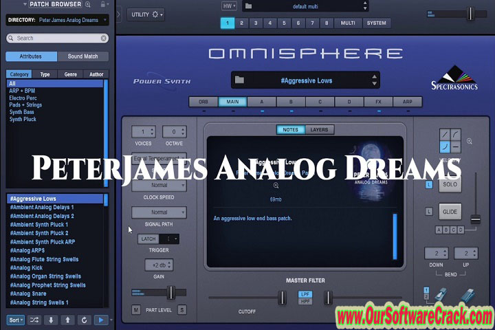 Peter James Analog Dreams v1.0 PC Software with patch