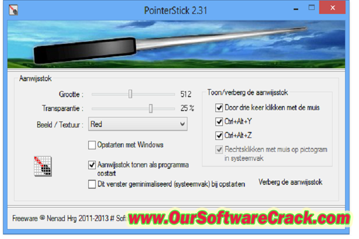 Pointer Stick 31.06 PC Software with keygen