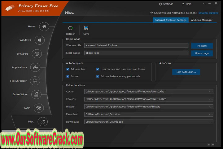 Privacy Eraser Pro 5.32.0.4422 PC Software with keygen