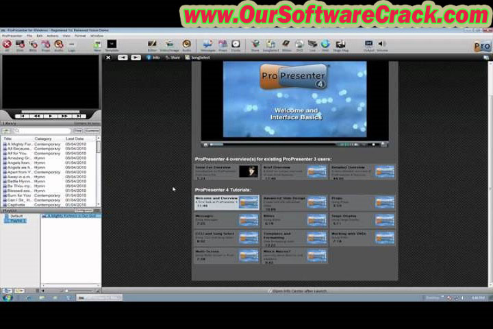 Pro Presenter 7.13.1 PC Software with keygen