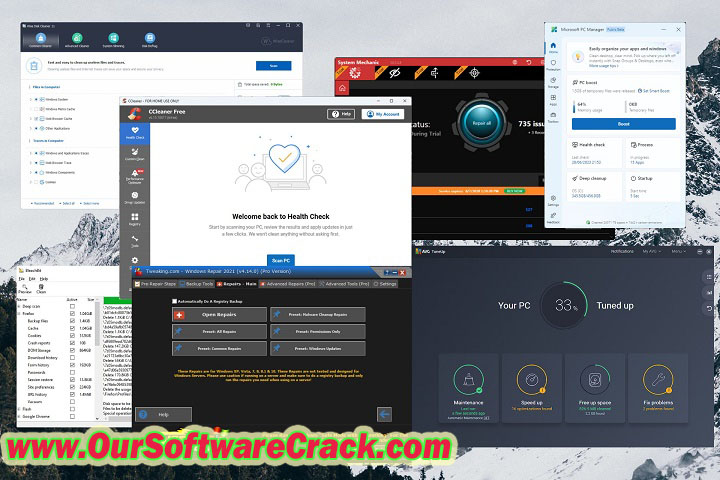 Smart Fix Tool 2023 PC Software with patch