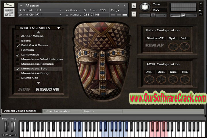 Sonokinetic Maasai Traditional Tribal Music v1.0 PC Software with keygen