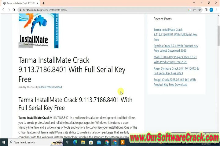 Tarma InstallMate 9.113.7186.84019 PC Software with keygen