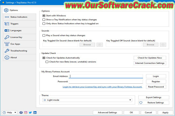 Tray Status Pro 4.7.1 PC Software with patch