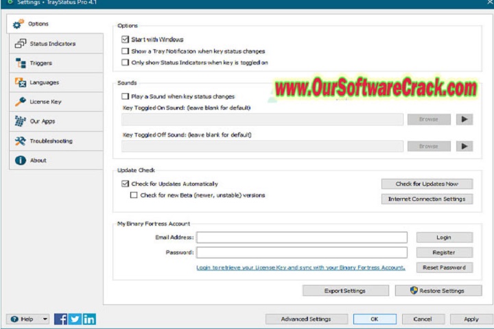 Tray Status Pro 4.7.1 PC Software with crack