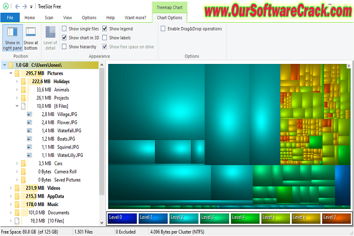 Tree Size Professional 8.6.0.1757 PC Software with patch