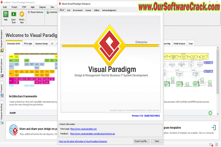 Visual Paradigm 17.0.20221001 PC Software with patch