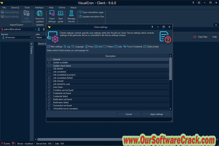 VisualCron Pro 9.9.10.14772 PC Software with crack