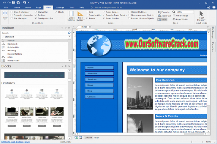 WYSIWYG Web Builder 18.0.6 PC Software with keygen