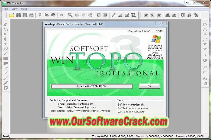 Win Topo Pro 3.7.0.0 PC Software with keygen