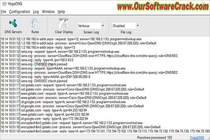 Yoga DNS Pro v1 PC Software with keygen