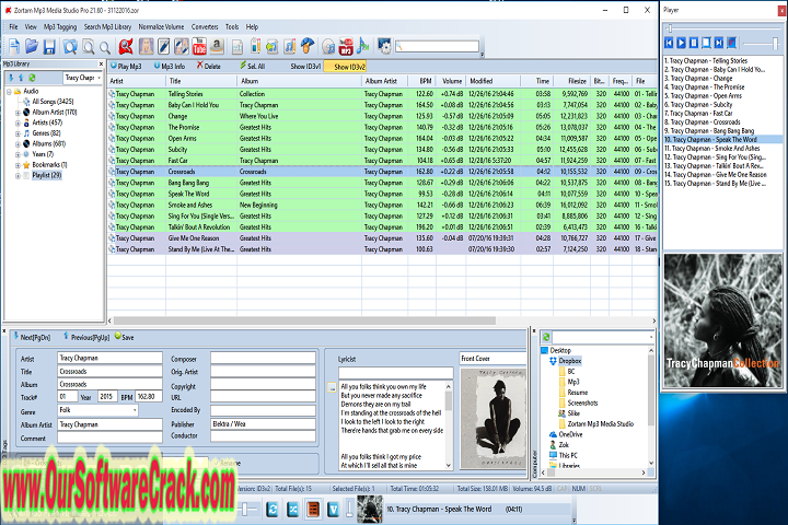 Zortam Mp3 Media Studio Pro 30.05 PC Software with keygen