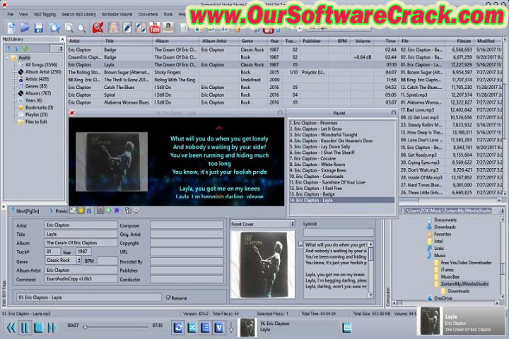 Zortam Mp3 Media Studio Pro 30.05 PC Software with crack