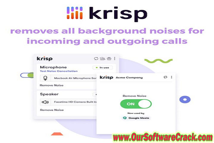 Krisp v1.21 PC Software with keygen