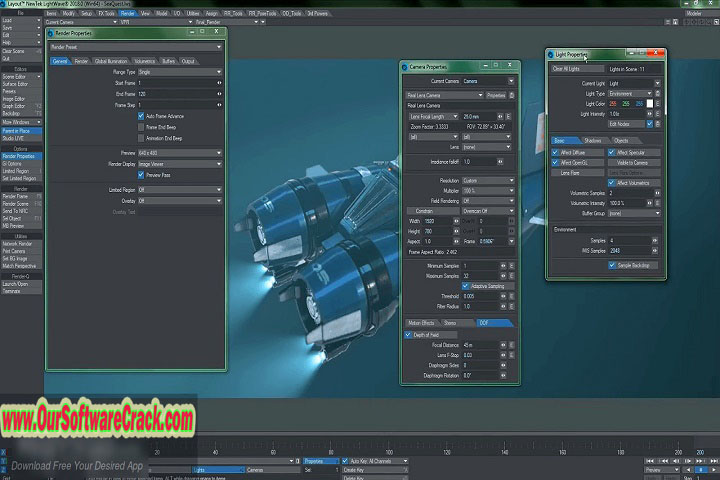 Light Wave 3D v2023.0.0 PC Software with patch
