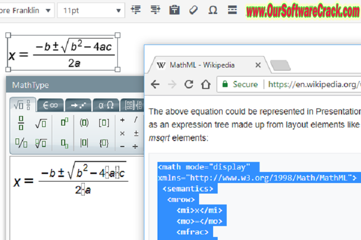 Math Type v7.7.0.237 PC Software with keygen