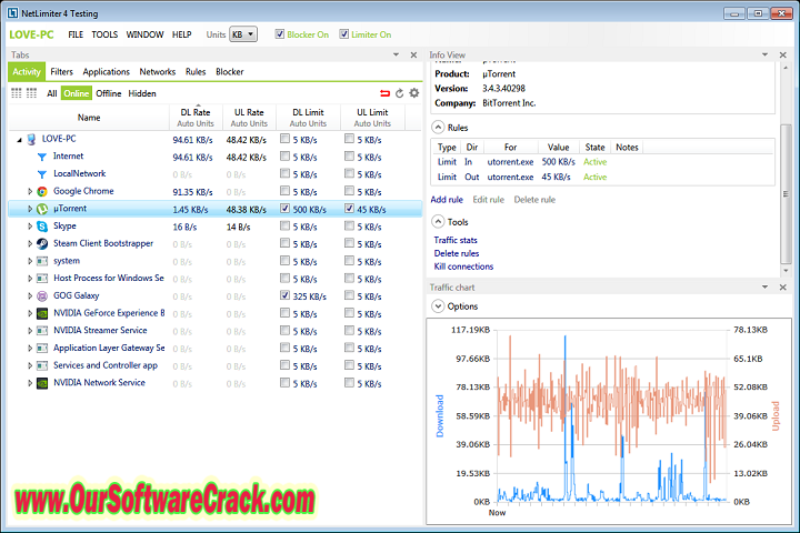 Net Limiter v4.1.14 PC Software with patch