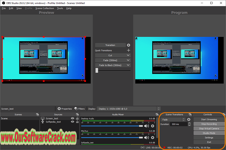 OBS Studio 2023 v29.1.2 PC Software with patch