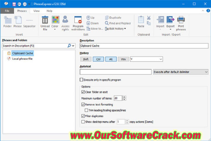 Phrase Expander Professional v5.9.4.7 PC Software with patch