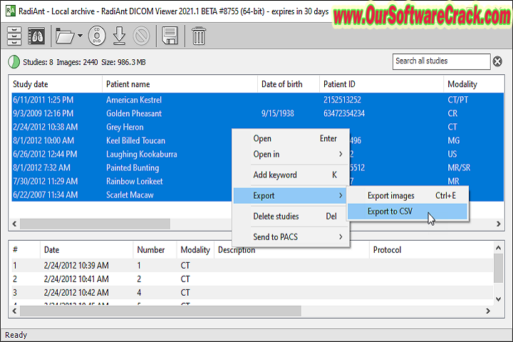 RadiAnt DICOM Viewer v2023.1 PC Software with patch