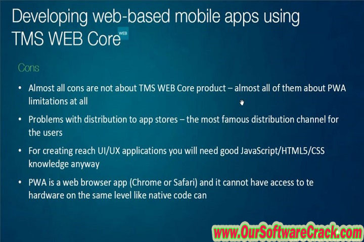 TMS WEB Core v2.1.1.0 PC Software with patch