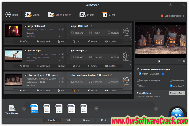 Winxvideo AI v2.0.0.0 PC Software with patch