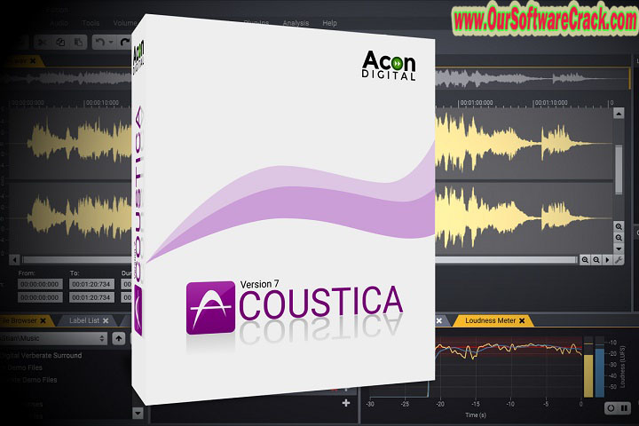 Acon Digital Acoustica Premium v7.4.7 PC Software with patch