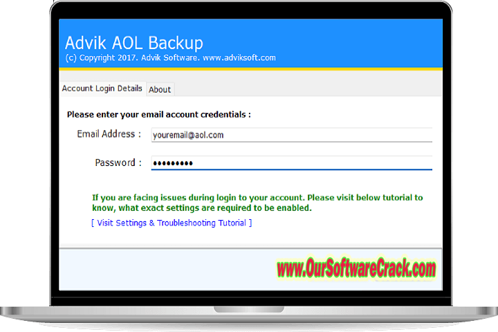 Advik AOL Backup v4.09 PC Software with patch