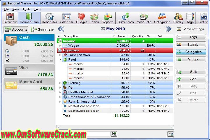 Alzex Finance Pro v7.0.10.313 PC Software with patch