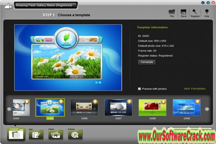 Amazing Flash Gallery Maker v3.3.0 PC Software with patch