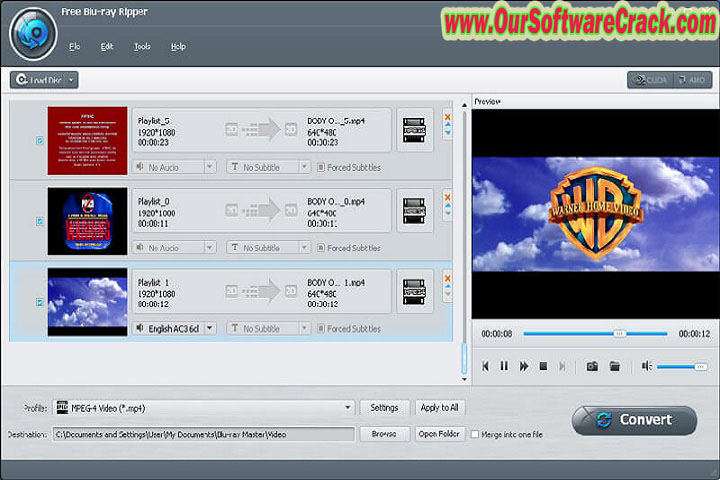 AnyMP4 Blu-ray Ripper v8.0.7 PC Software with keygen