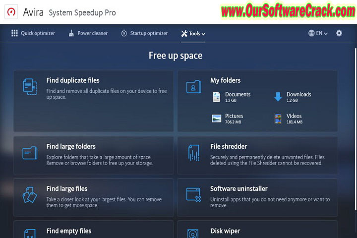 Avira System Speedup Pro v6.25.0.17 PC Software with keygen