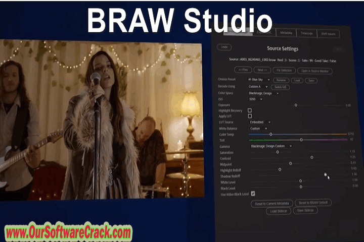 BRAW Studio v2.7.6 PC Software with patch