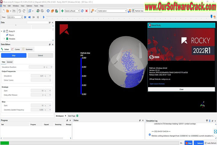 ESSS Rocky DEM v23.1.0 PC Software with crack