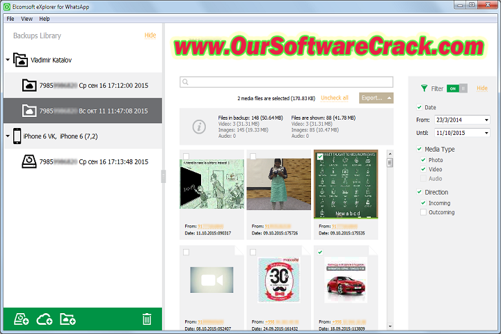 EXplorer for WhatsApp v2.80.39025 PC Software with patch